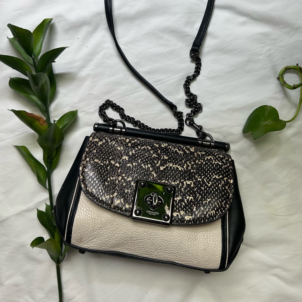 COACH SNAKESKIN DRIFTER Crossbody 59498